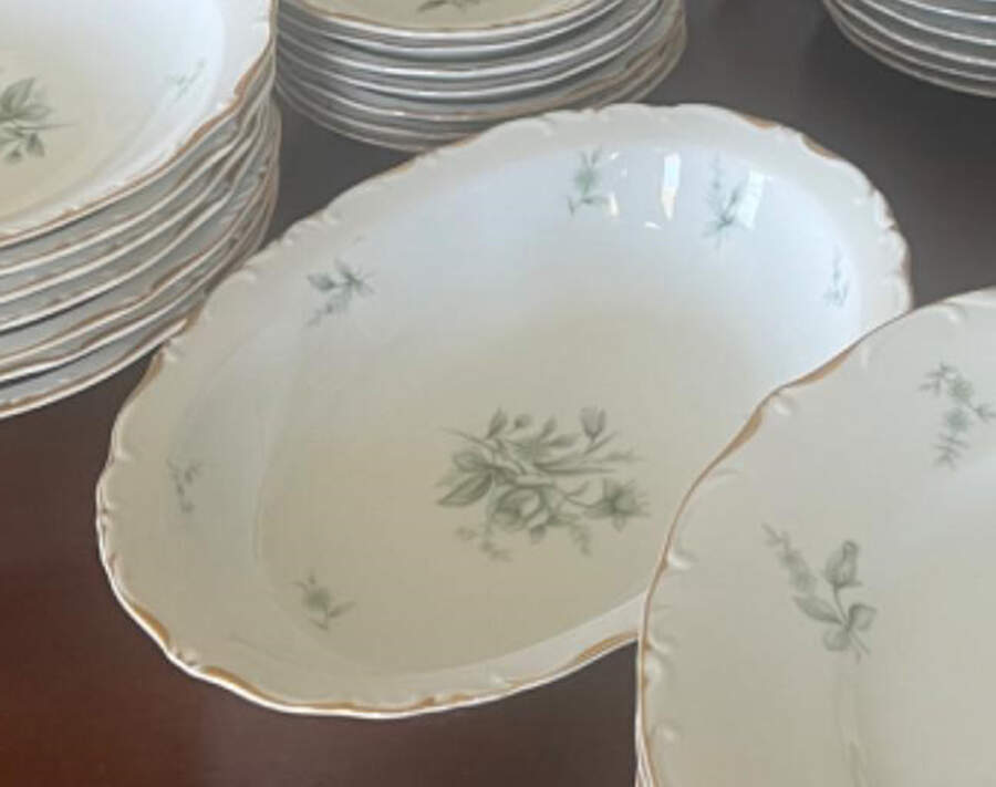 Coventry 9" Oval Vegetable Bowl by Breton-1