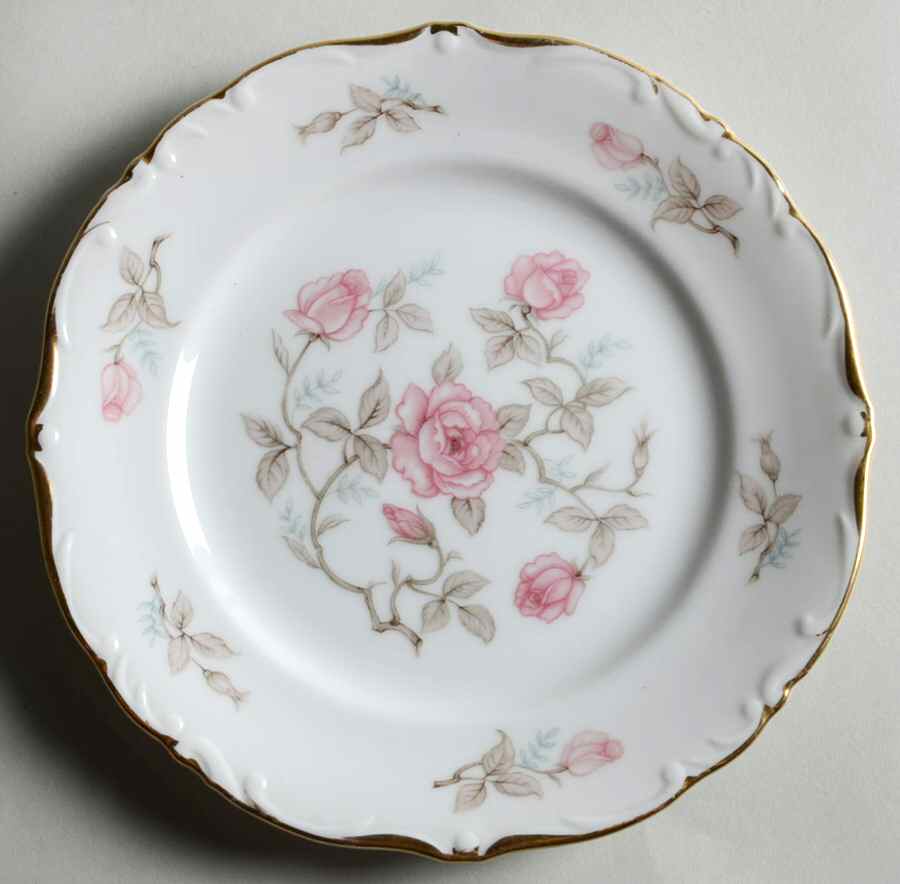 Flora Bread & Butter Plate by Breton-1