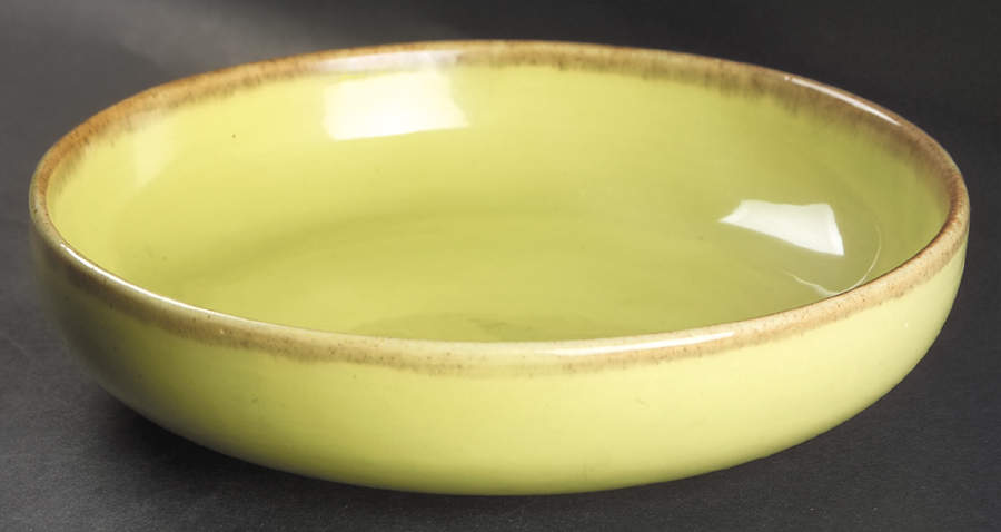 Desert Mist Green (Chartreuse) 8" Round Vegetable Bowl by Brock-1