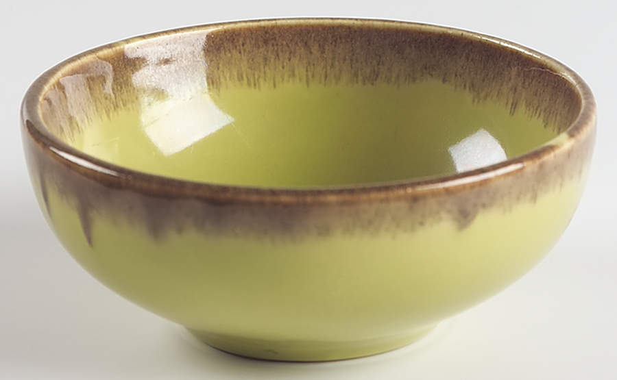 Desert Mist Green (Chartreuse) Fruit/Dessert (Sauce) Bowl by Brock-1