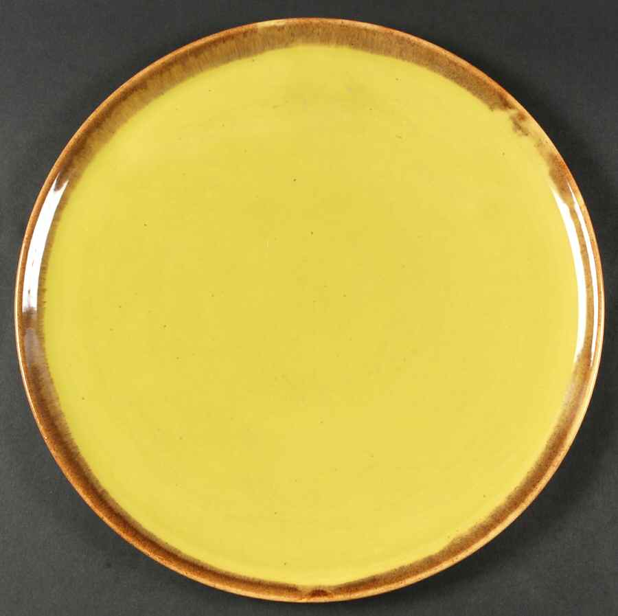 Desert Mist Green (Chartreuse) 14" Chop Plate (Round Platter) by Brock-1