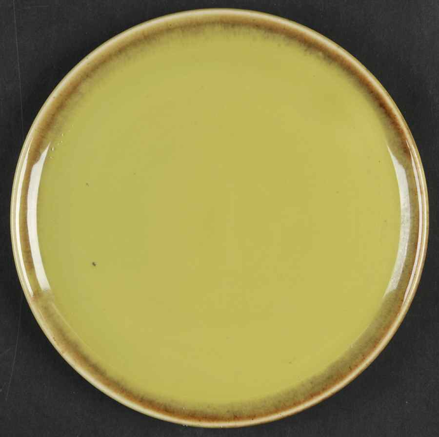 Desert Mist Green (Chartreuse) Bread & Butter Plate by Brock-1