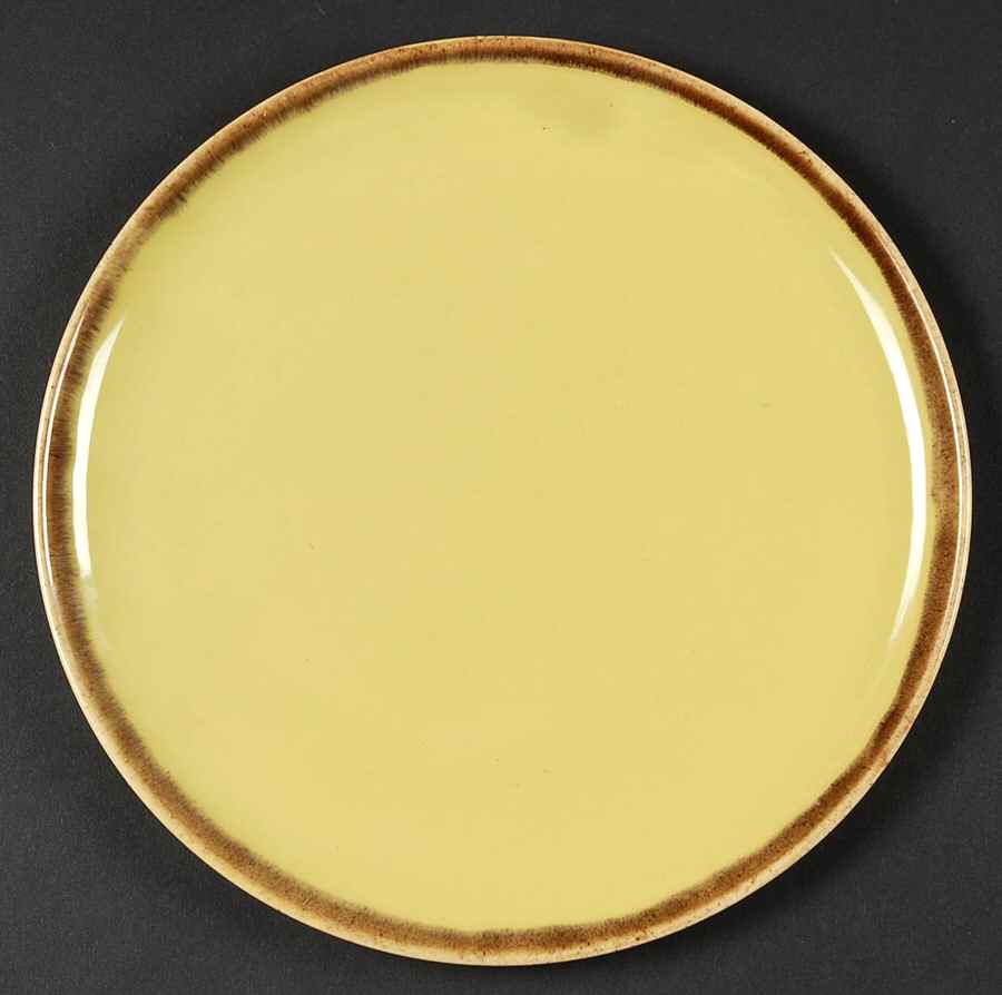 Desert Mist Green (Chartreuse) Salad Plate by Brock-1