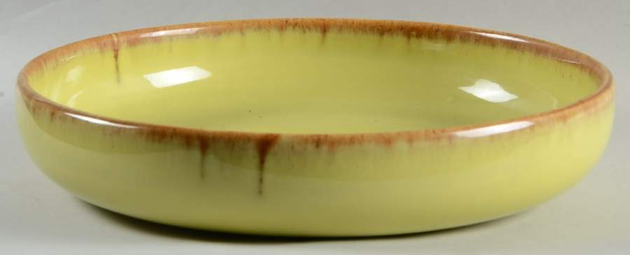 Desert Mist Green (Chartreuse) 10" Round Vegetable Bowl by Brock-1