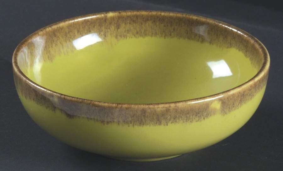 Desert Mist Green (Chartreuse) Fruit/Dessert (Sauce) Bowl by Brock-1