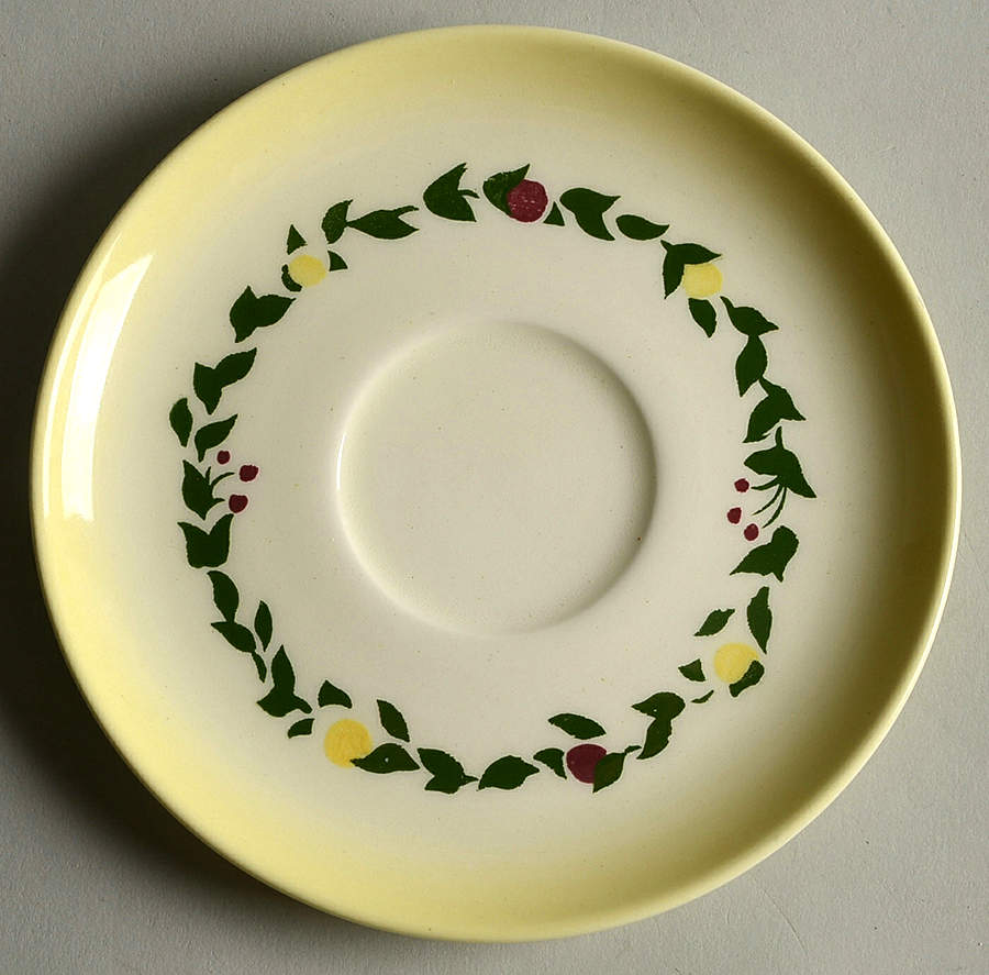 California Farmhouse Yellow Saucer by Brock-1