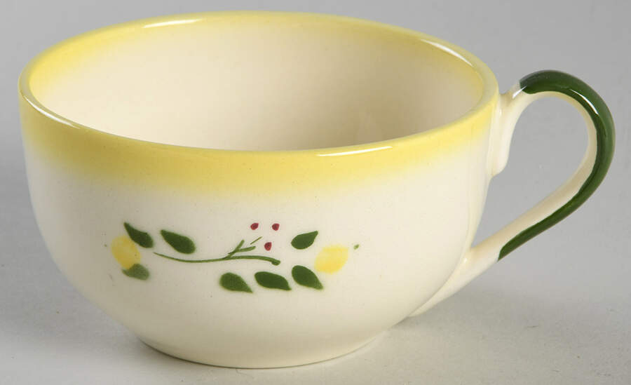 California Farmhouse Yellow Flat Cup by Brock-1