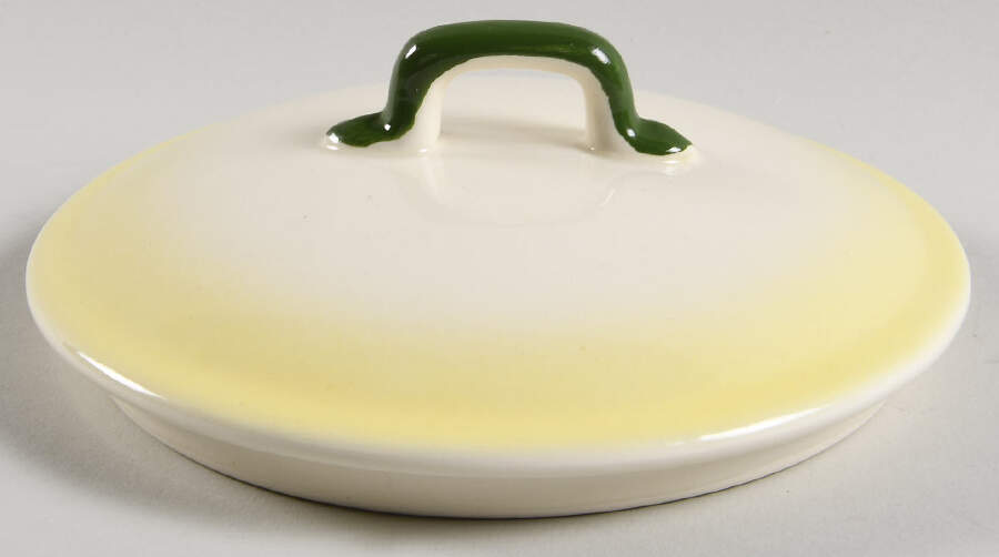 California Farmhouse Yellow Lid for Round Vegetable by Brock-1
