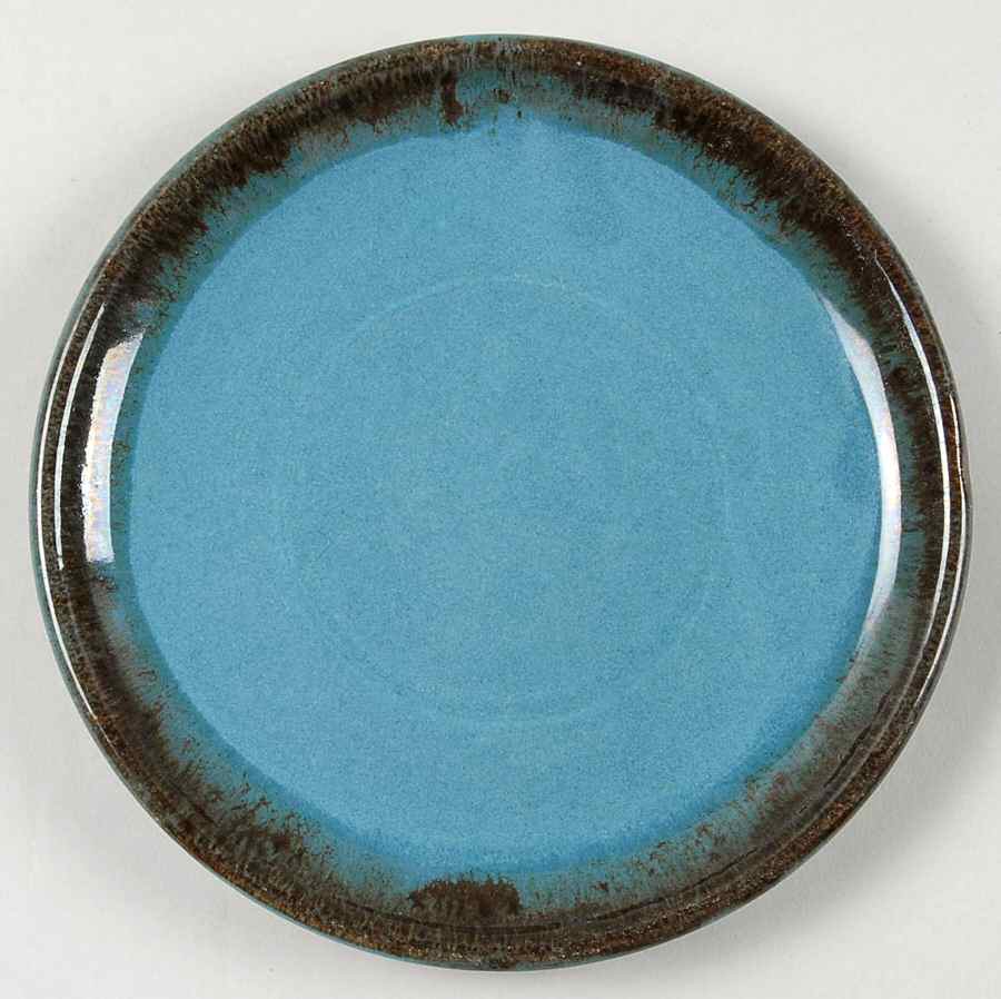 California Rustic (Turquoise) Saucer by Brock-1