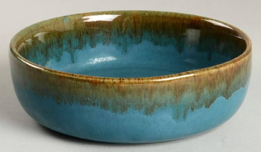 California Rustic (Turquoise) Coupe Cereal Bowl by Brock-1