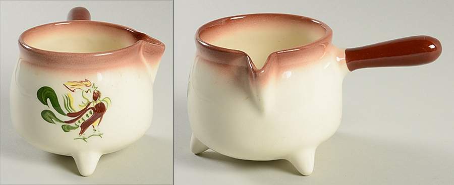 Chanticleer Creamer by Brock-1