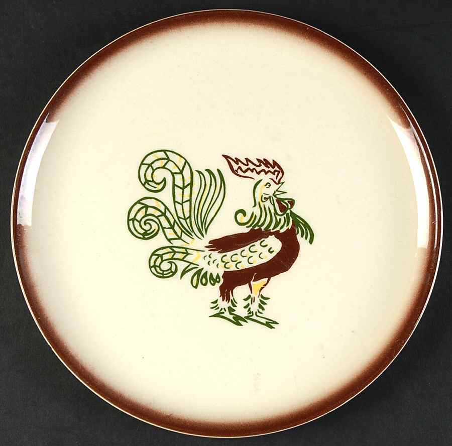 Chanticleer Salad Plate by Brock-1