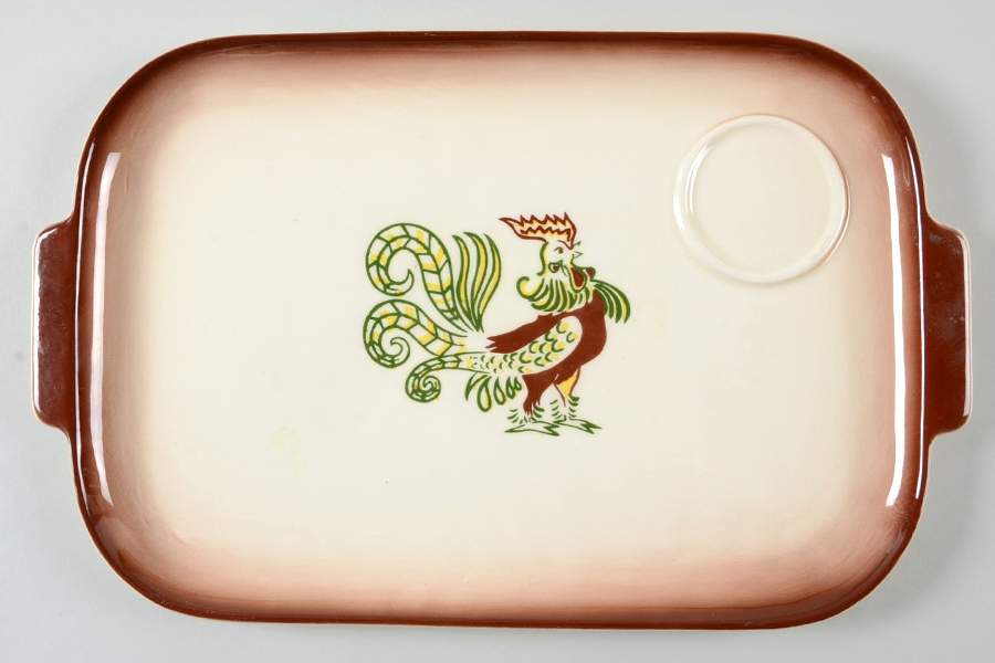 Chanticleer Snack Plate by Brock-1