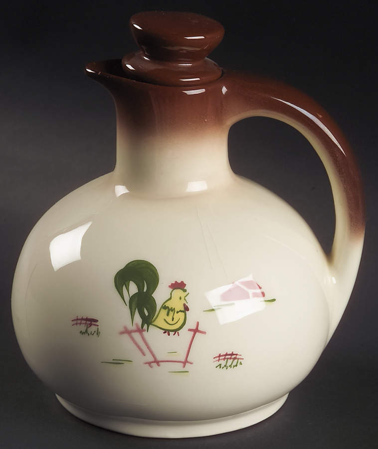 Country Lane Brown Coffee Jug & Lid by Brock-1