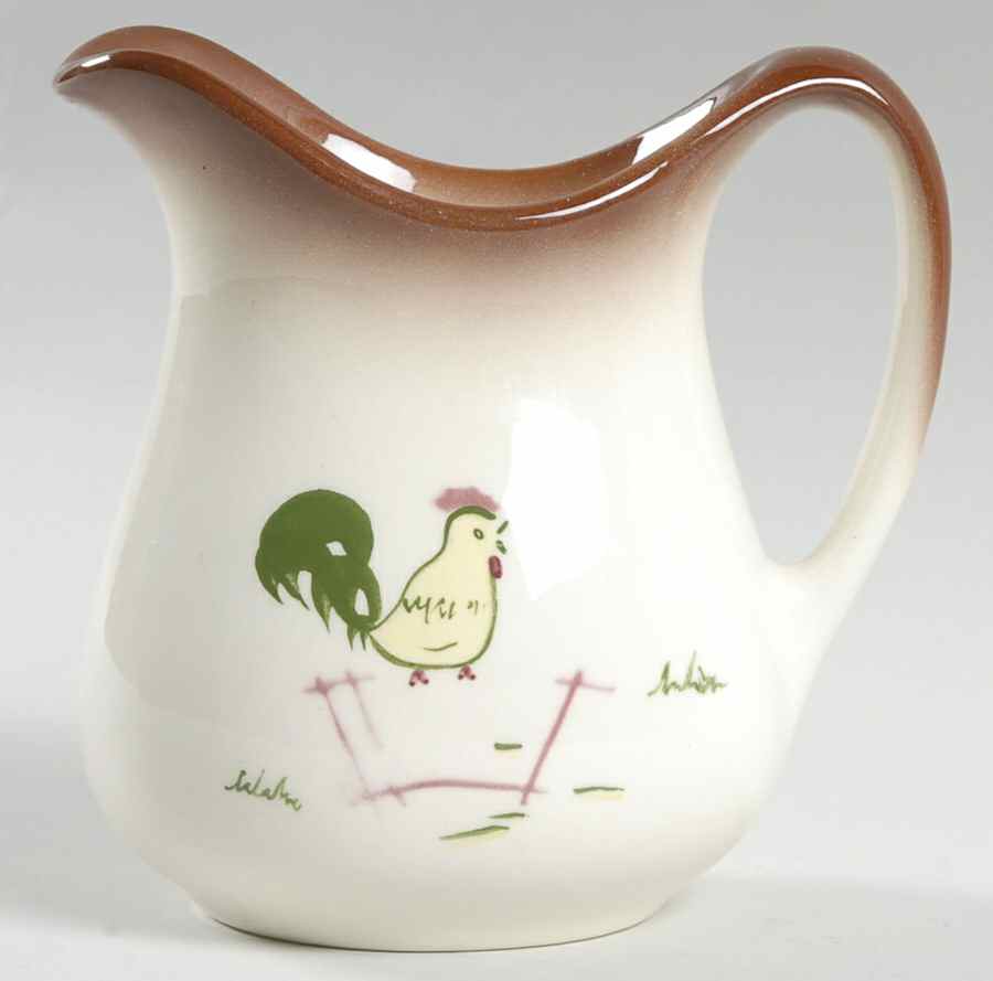 Country Lane Brown Creamer by Brock-1