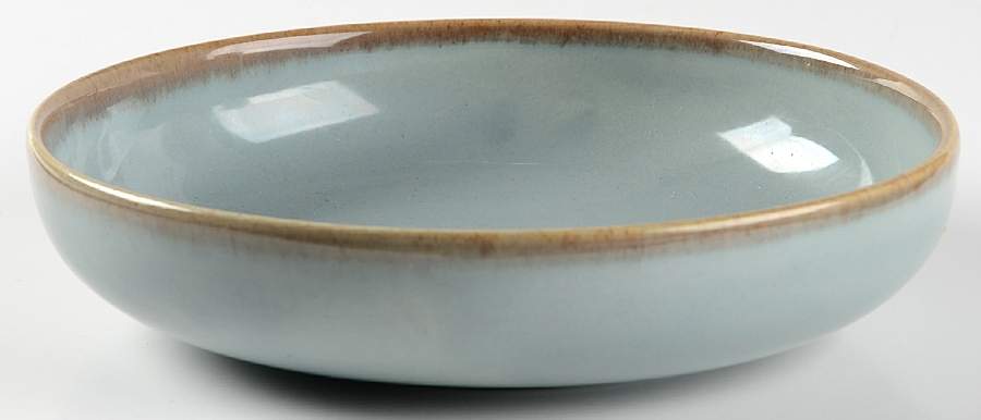 Desert Mist Grey Mist 8" Round Vegetable Bowl by Brock-1