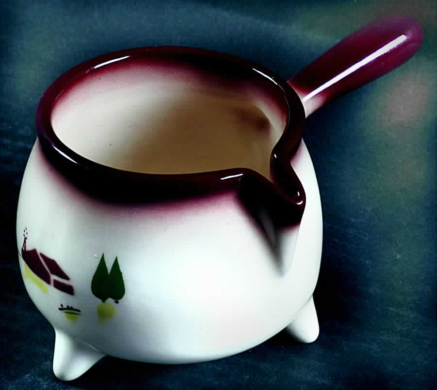 Harvest (Brown Trim) Creamer by Brock-1