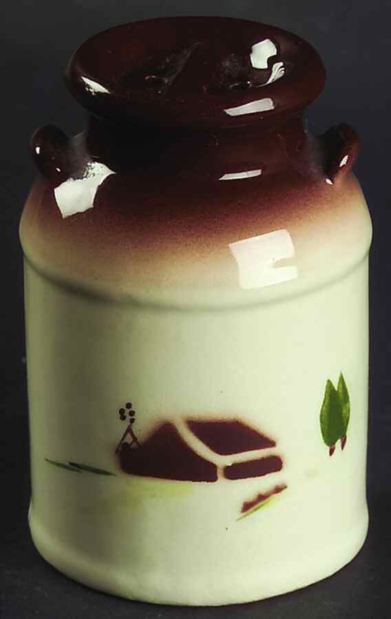 Harvest (Brown Trim) Pepper Shaker by Brock-1