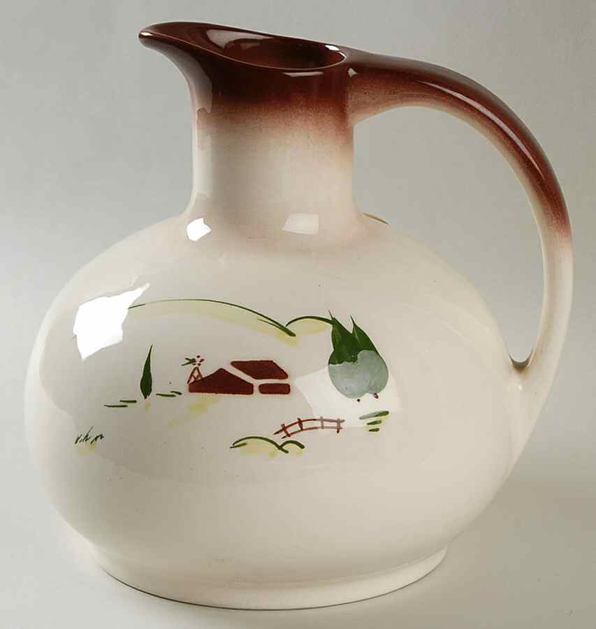 Harvest (Brown Trim) Open Carafe by Brock-1