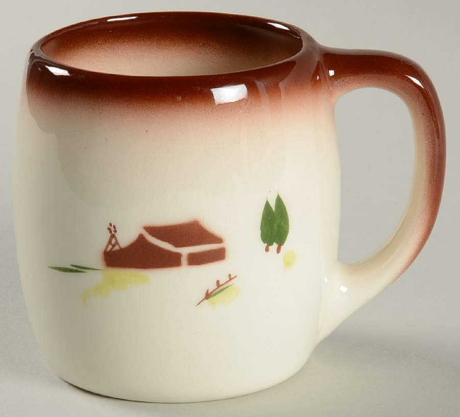 Harvest (Brown Trim) Mug by Brock-1
