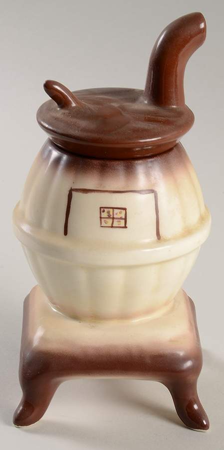 Harvest (Brown Trim) Jam/Jelly & Lid by Brock-1