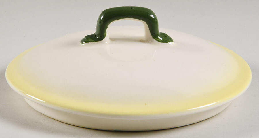 Harvest (Yellow Trim) Lid for Round Vegetable by Brock-1
