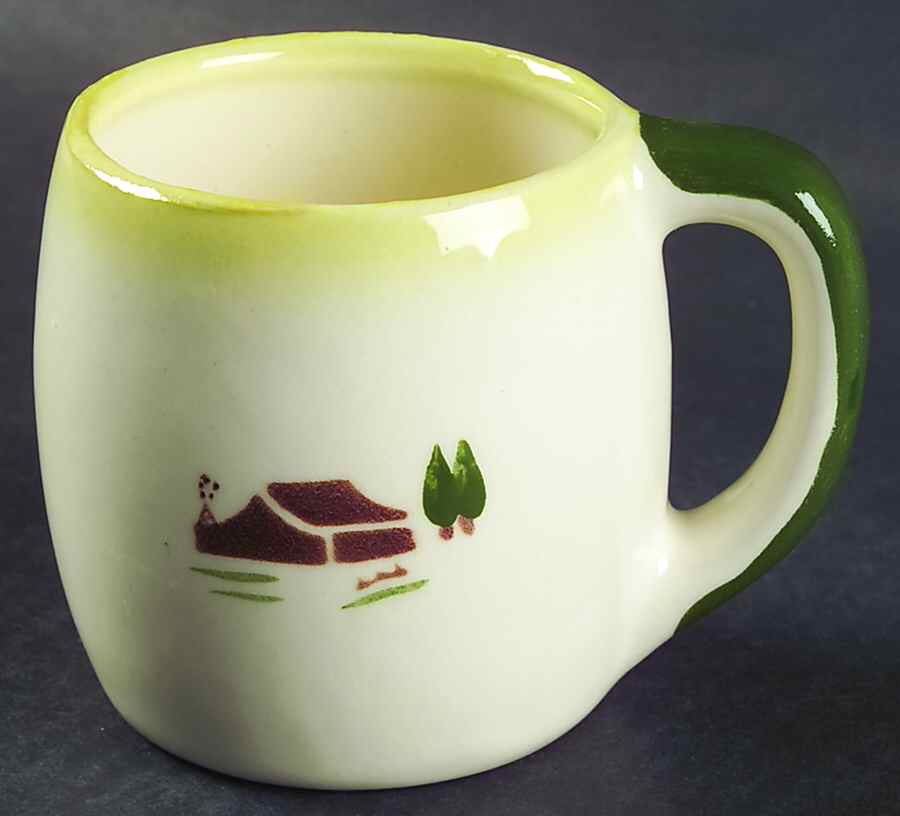 Harvest (Yellow Trim) Mug by Brock-1