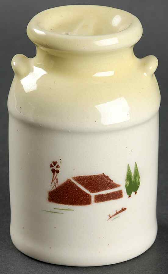 Harvest (Yellow Trim) Salt Shaker by Brock-1