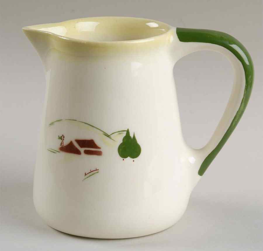 Harvest (Yellow Trim) 16 Oz Pitcher by Brock-1