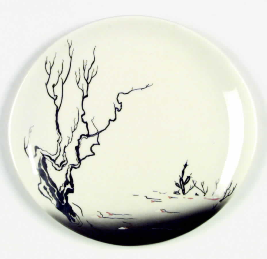 Manzanita Dinner Plate by Brock-1