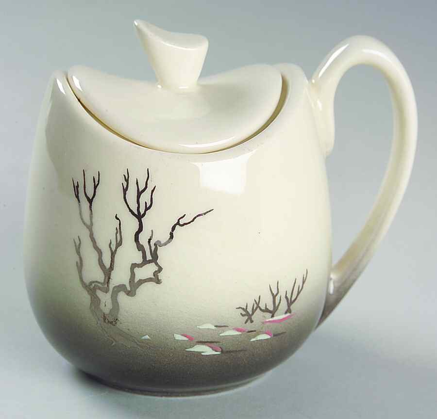 Manzanita Sugar Bowl & Lid by Brock-1
