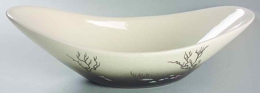 Manzanita 11" Oval Vegetable Bowl by Brock-1