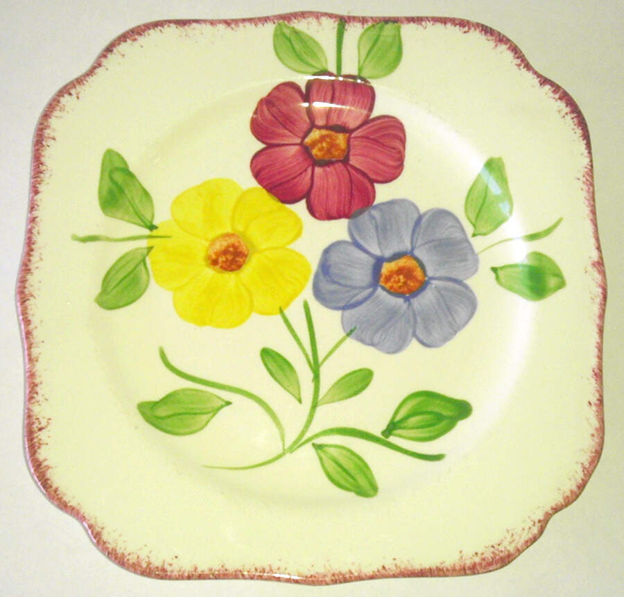 Alleghany Square Salad Plate by Blue Ridge Southern Pottery-1