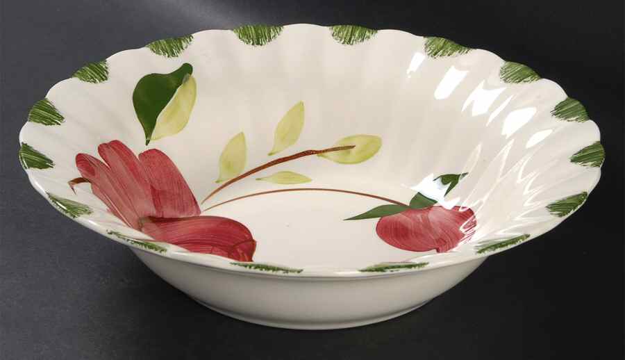 Allegro 9" Round Vegetable Bowl by Blue Ridge Southern Pottery-1