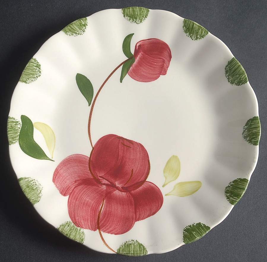 Allegro Dessert/Pie Plate by Blue Ridge Southern Pottery-1