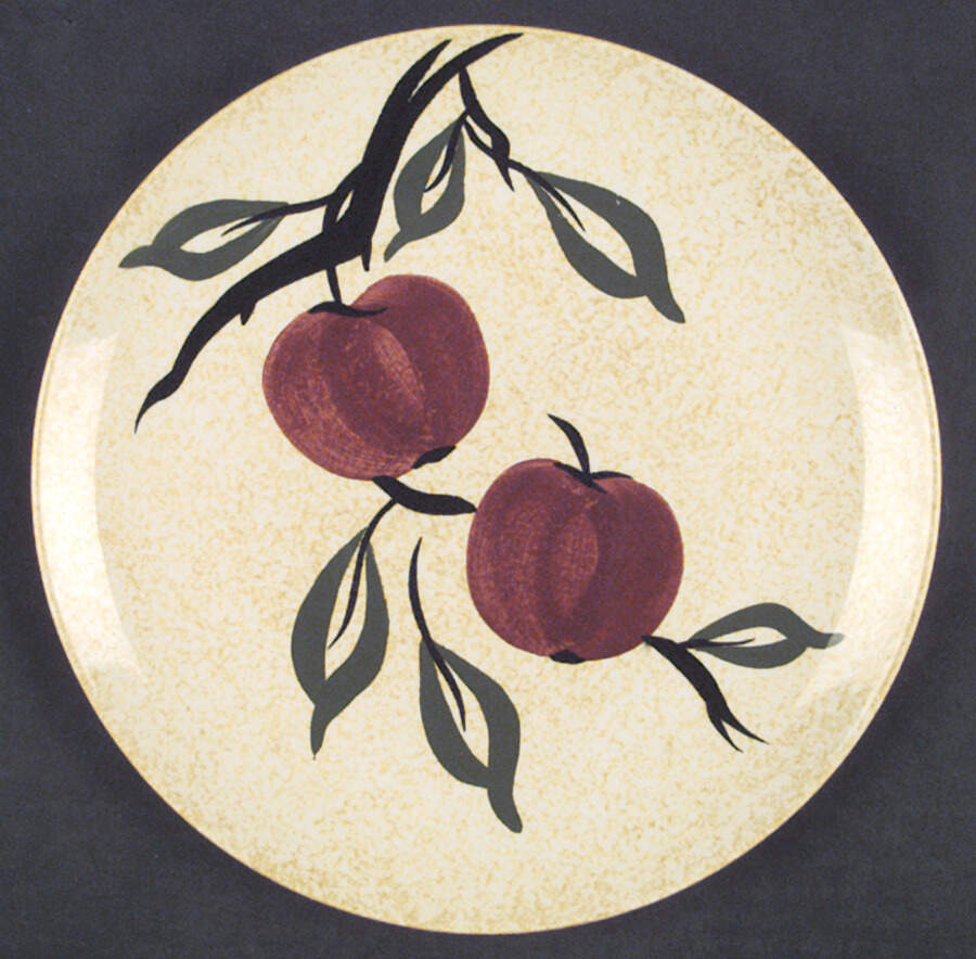 Apple Jack Dinner Plate by Blue Ridge Southern Pottery-1