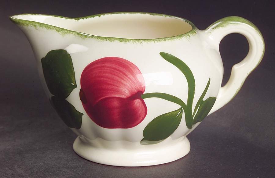 Apple Trio Creamer by Blue Ridge Southern Pottery-1