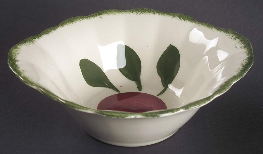 Apple Trio Lugged Cereal Bowl by Blue Ridge Southern Pottery-1