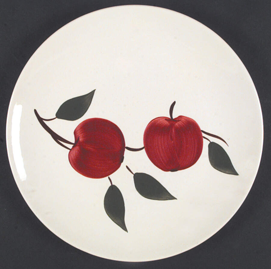 Arlington Apple Dinner Plate by Blue Ridge Southern Pottery-1