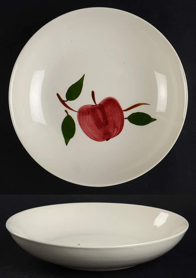 Arlington Apple Coupe Cereal Bowl by Blue Ridge Southern Pottery-1