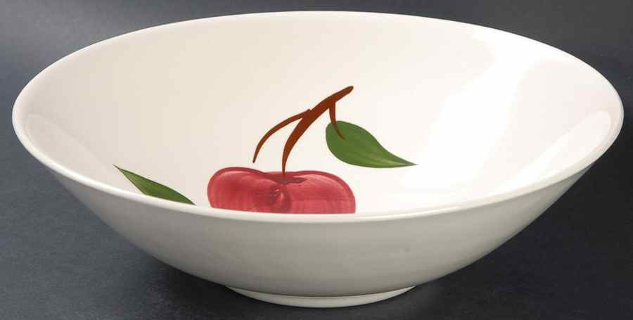 Arlington Apple 9" Round Vegetable Bowl by Blue Ridge Southern Pottery-1