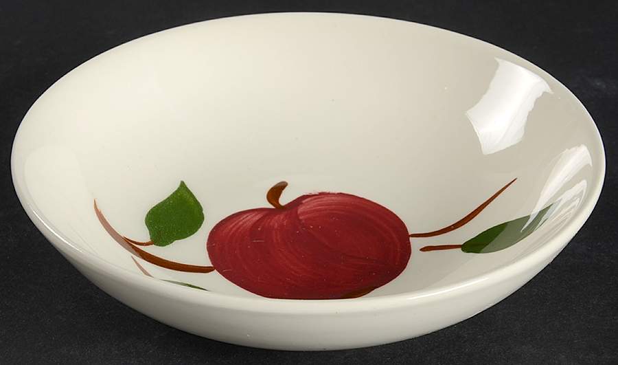 Arlington Apple Fruit/Dessert (Sauce) Bowl by Blue Ridge Southern Pottery-1