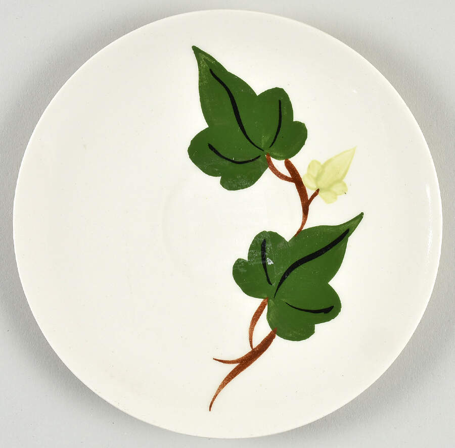 Baltic Ivy Saucer by Blue Ridge Southern Pottery-1