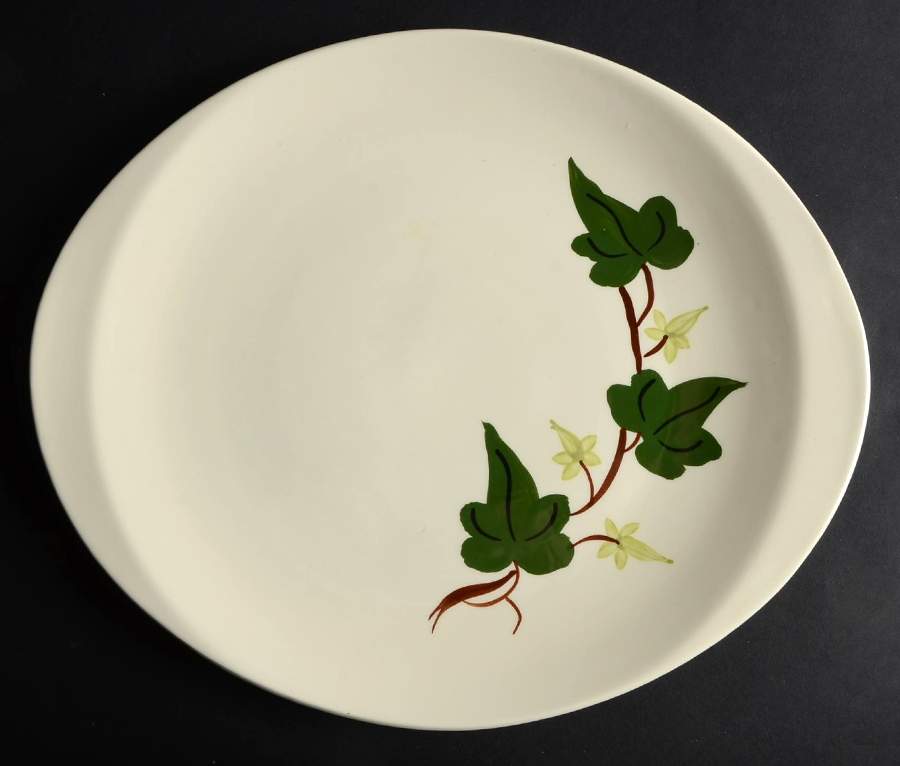 Baltic Ivy 13" Oval Serving Platter by Blue Ridge Southern Pottery-1