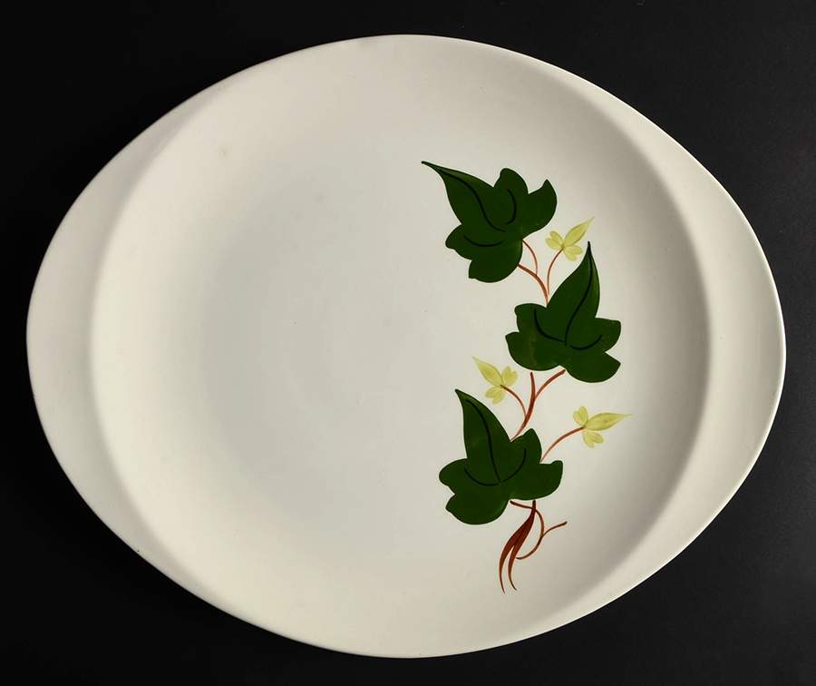 Baltic Ivy 15" Oval Serving Platter by Blue Ridge Southern Pottery-1
