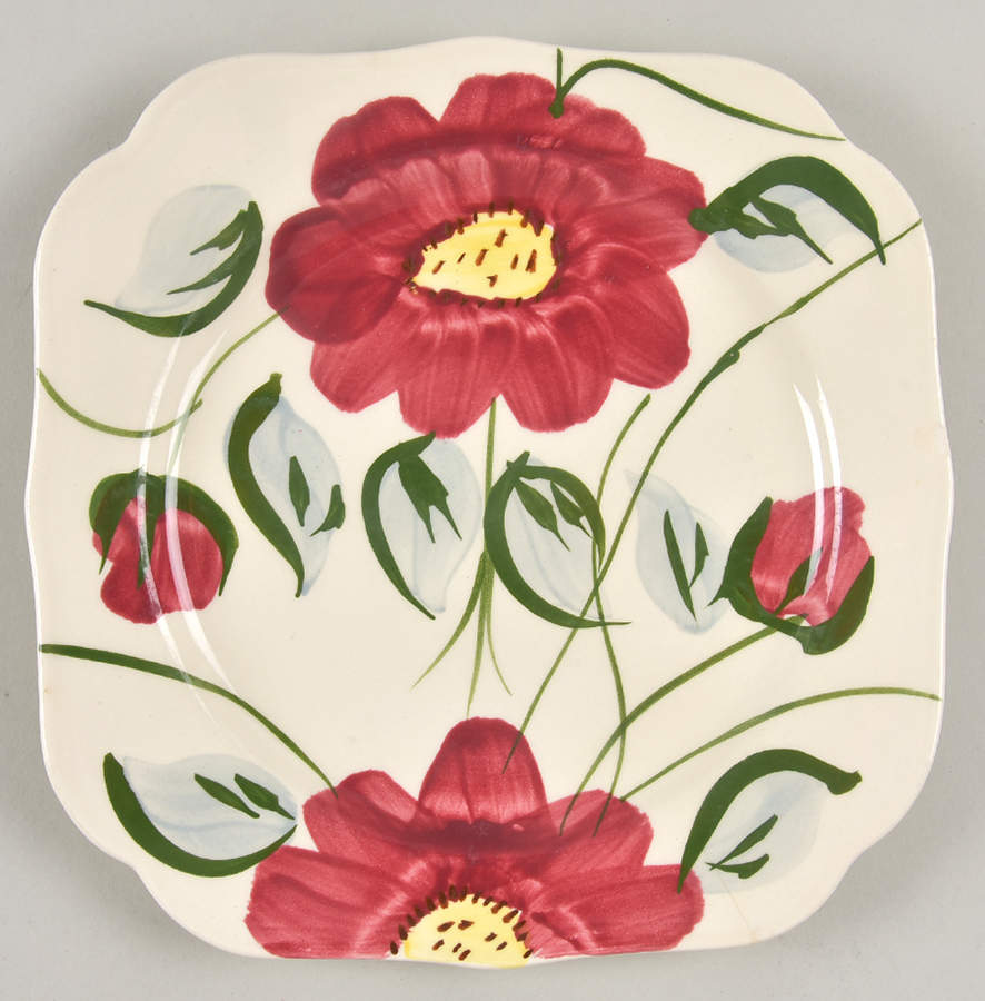 Becky Square Salad Plate by Blue Ridge Southern Pottery-1