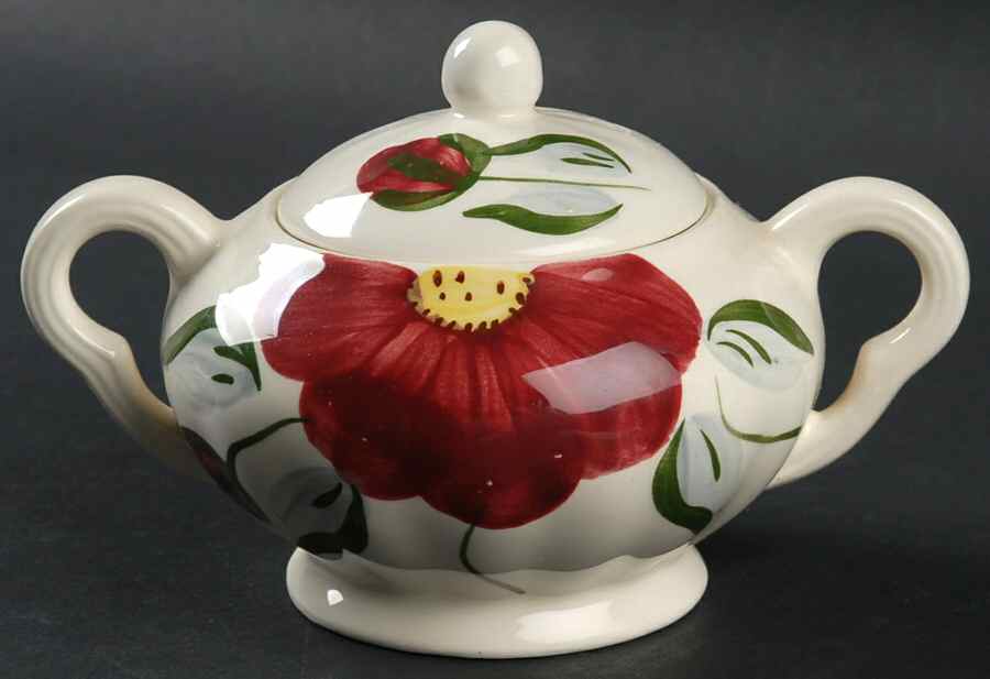Becky Sugar Bowl & Lid by Blue Ridge Southern Pottery-1