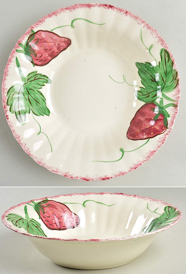 Berryville 9" Round Vegetable Bowl by Blue Ridge Southern Pottery-1