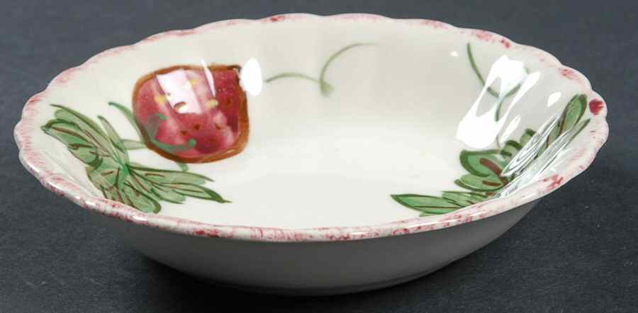 Berryville Fruit/Dessert (Sauce) Bowl by Blue Ridge Southern Pottery-1
