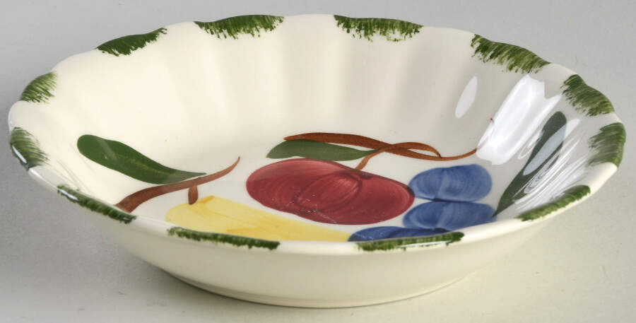 Bountiful Fruit/Dessert (Sauce) Bowl by Blue Ridge Southern Pottery-1